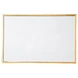 Бяла дъска с дървена рамка Bi-Office 60х90 cm